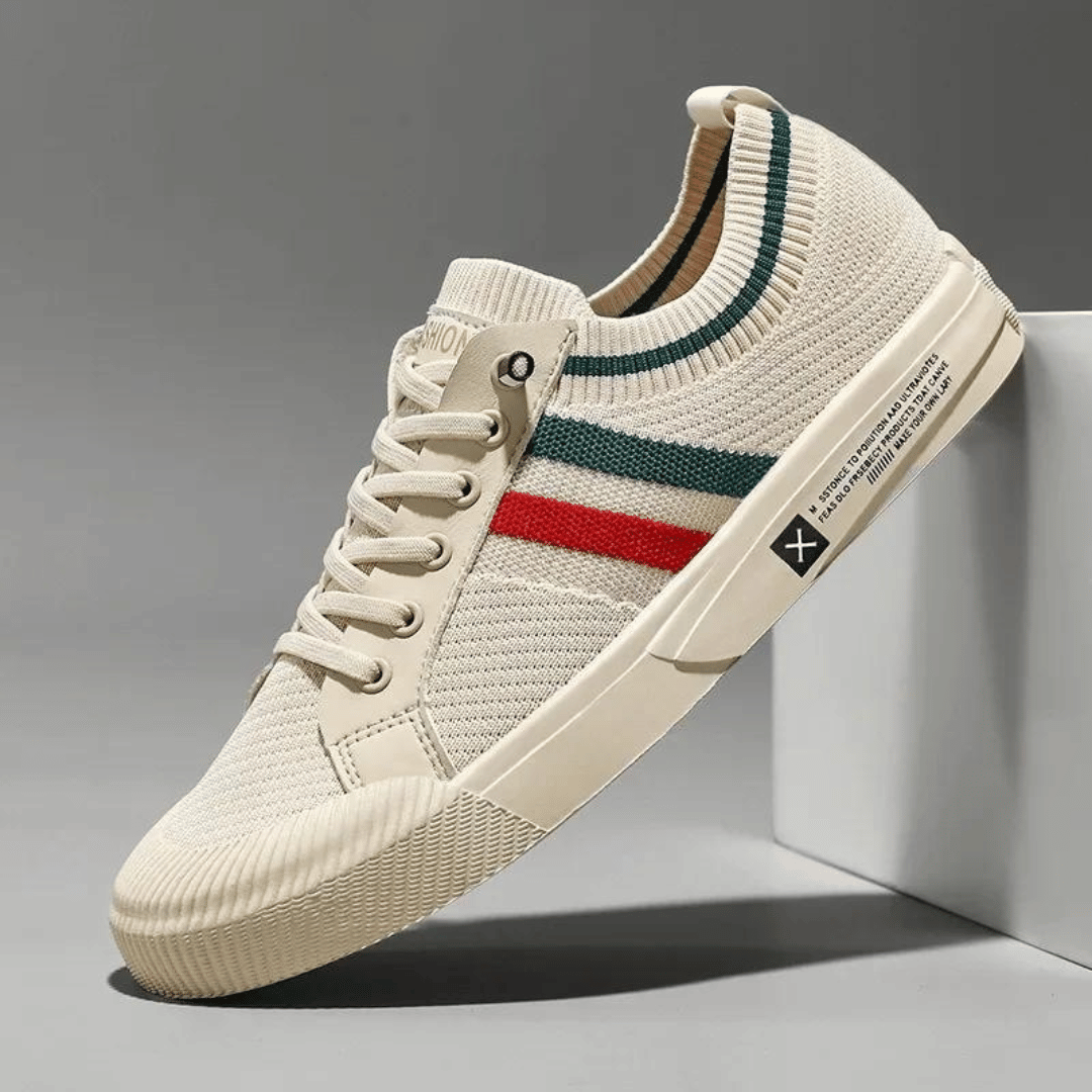 Drune | Lässige Sneakers Mit Strickmuster Für Männer