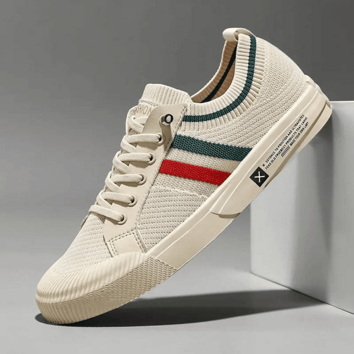 Drune | Lässige Sneakers Mit Strickmuster Für Männer