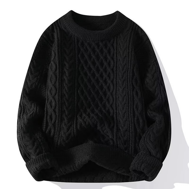 Drune | Winter-Strickpullover mit Rundhalsausschnitt