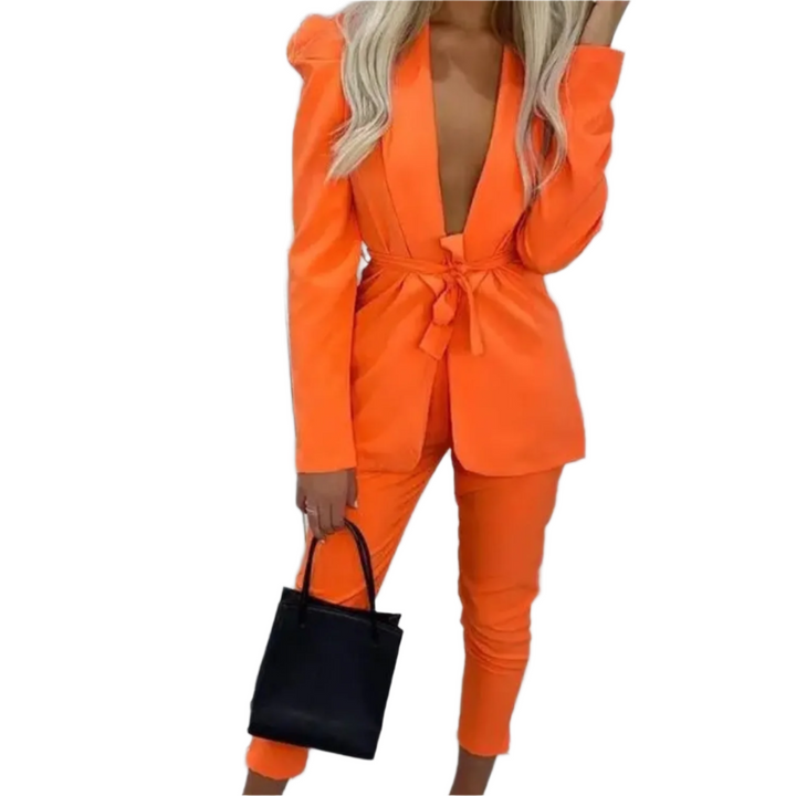 Drune | Farbkontrast Damen Blazer