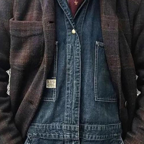 Drune | Stylische Revers Lose Jacke