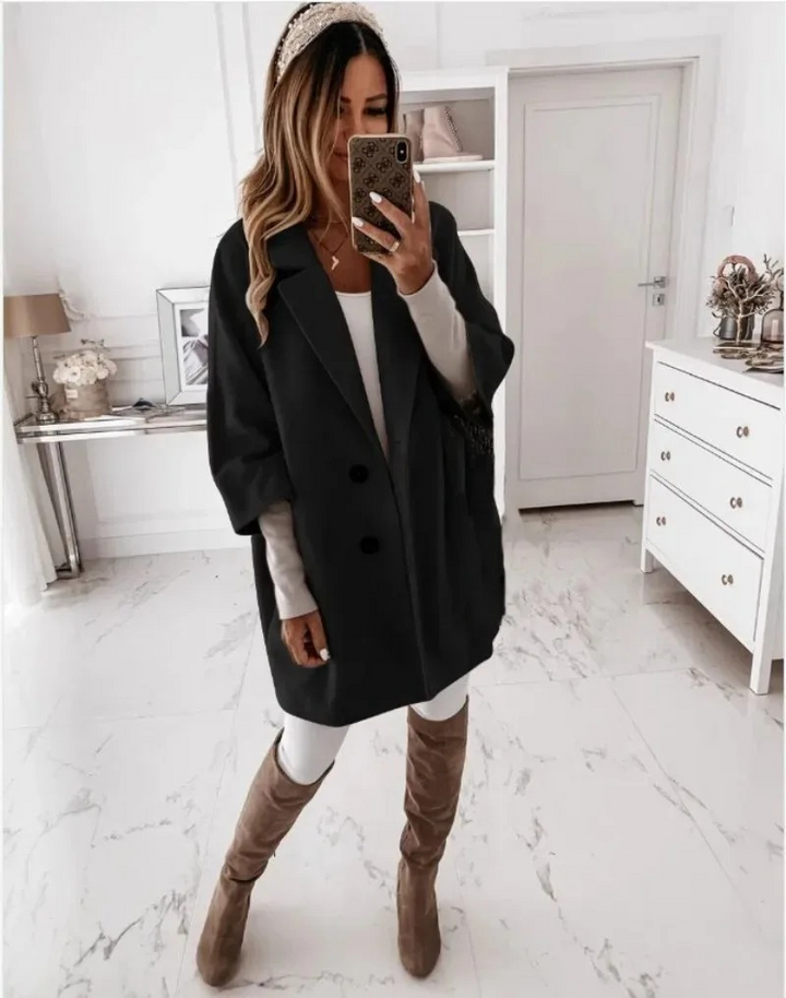Drune | Weit fallender Damen-Trenchcoat