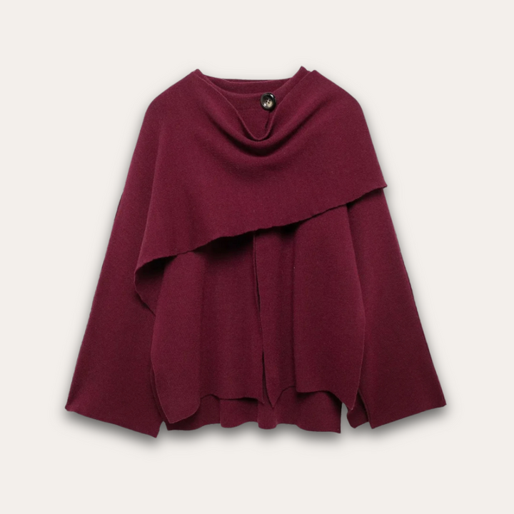 Drune | Stilvoll Poncho-Pullover für Frauen