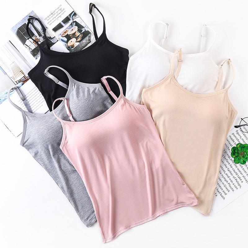 Drune | Bequeme Tanktop mit integrierten BH für Damen