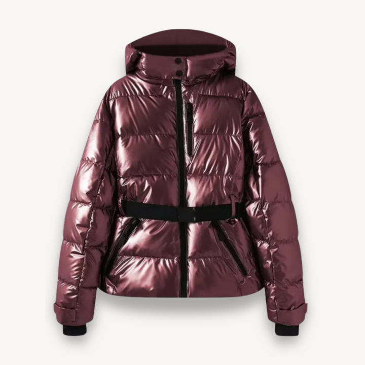 Drune | Damen Kapuzen Gürteltaschen Steppjacke