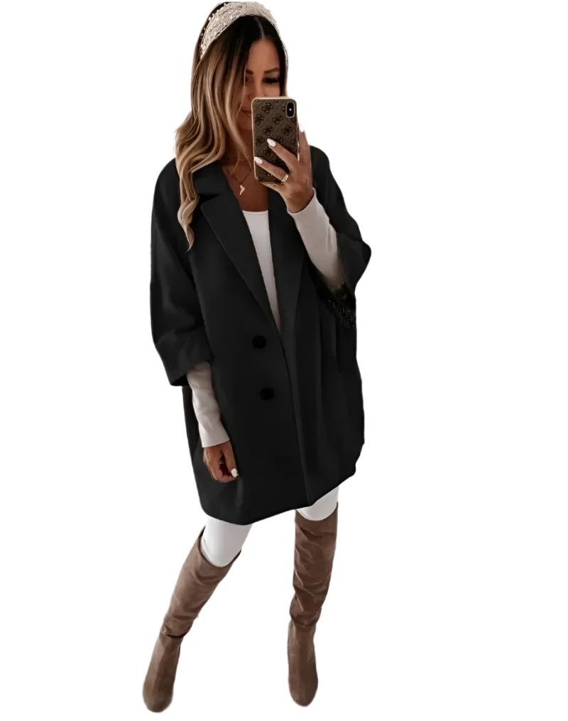 Drune | Eleganter Locker Sitzender Damen Trenchcoat