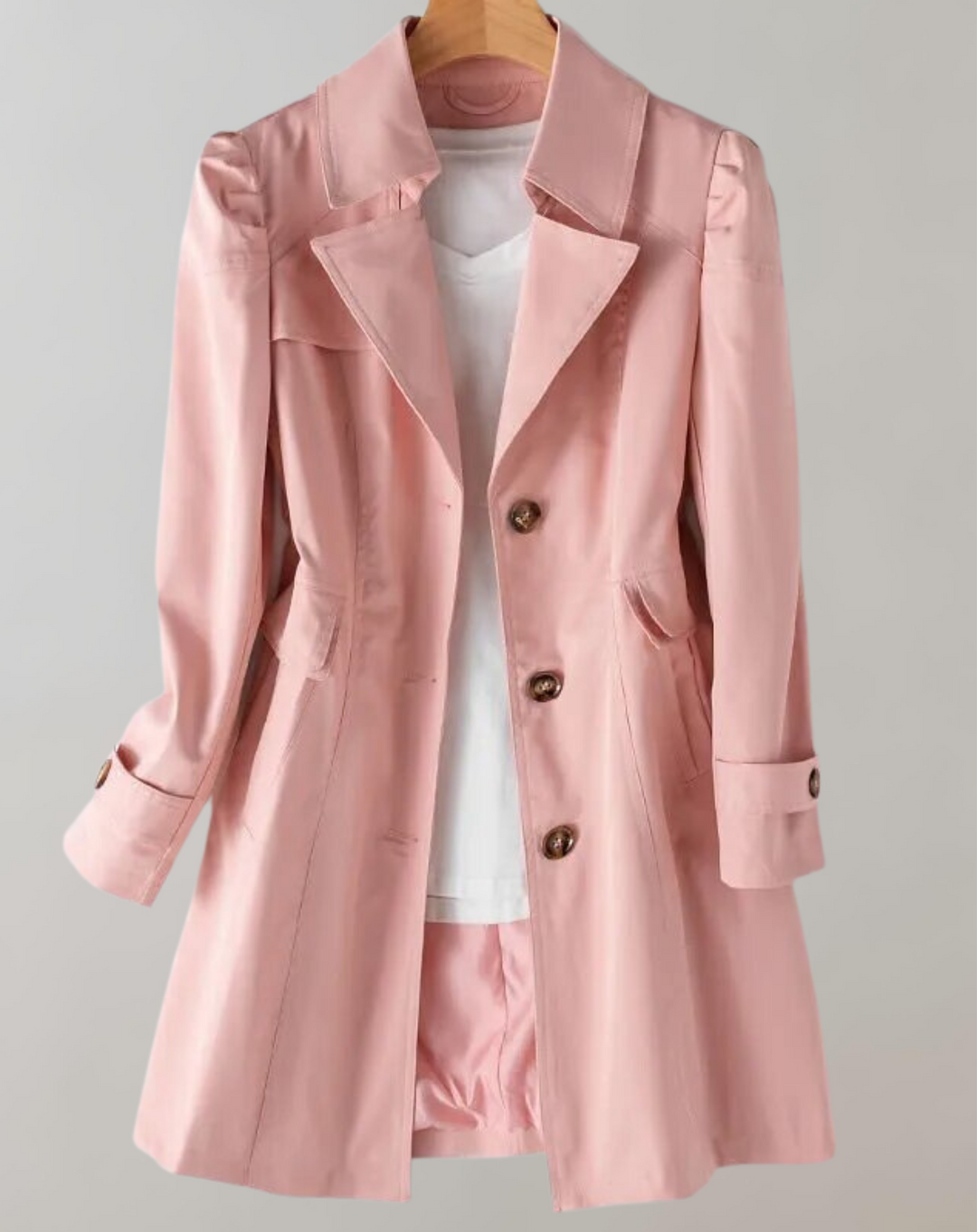 Drune | Damen Einreihiger Trenchcoat