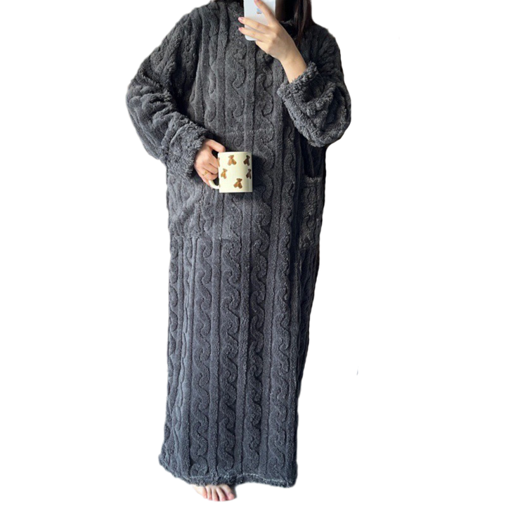 Drune | Winter korallen Samt-Homewear