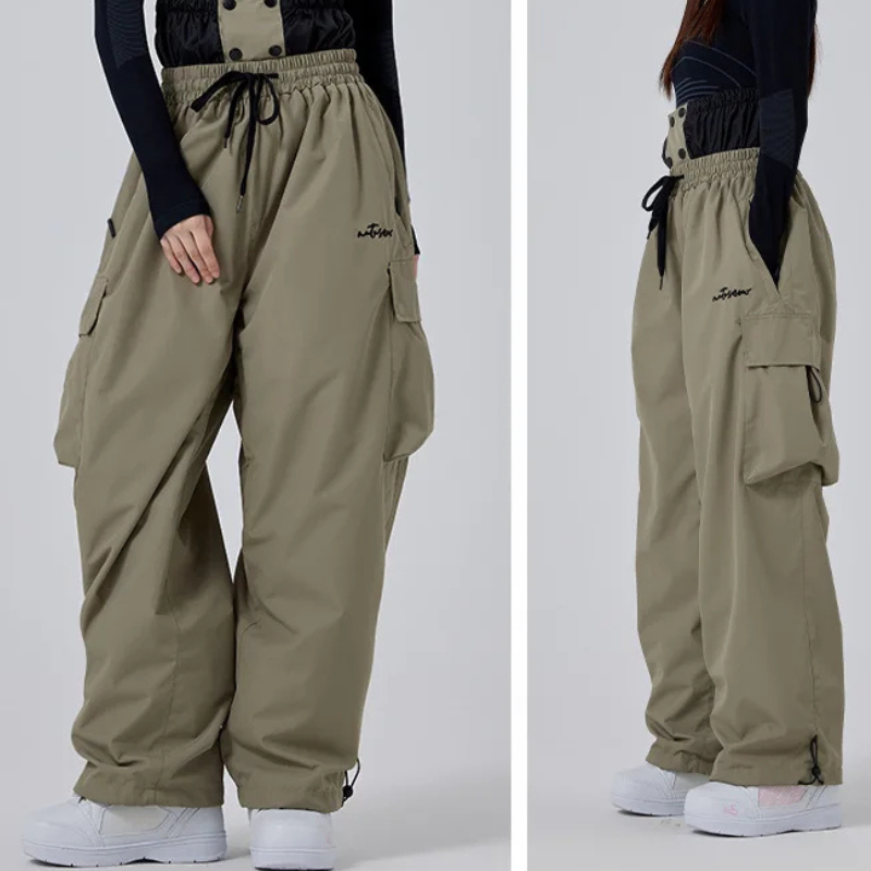 Drune | Baggy Skihose - Snowboard - Wasserdicht Für Winter