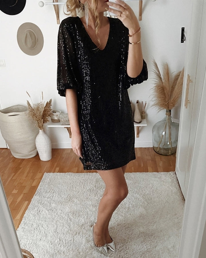 Drune | Partykleid mit V-Ausschnitt