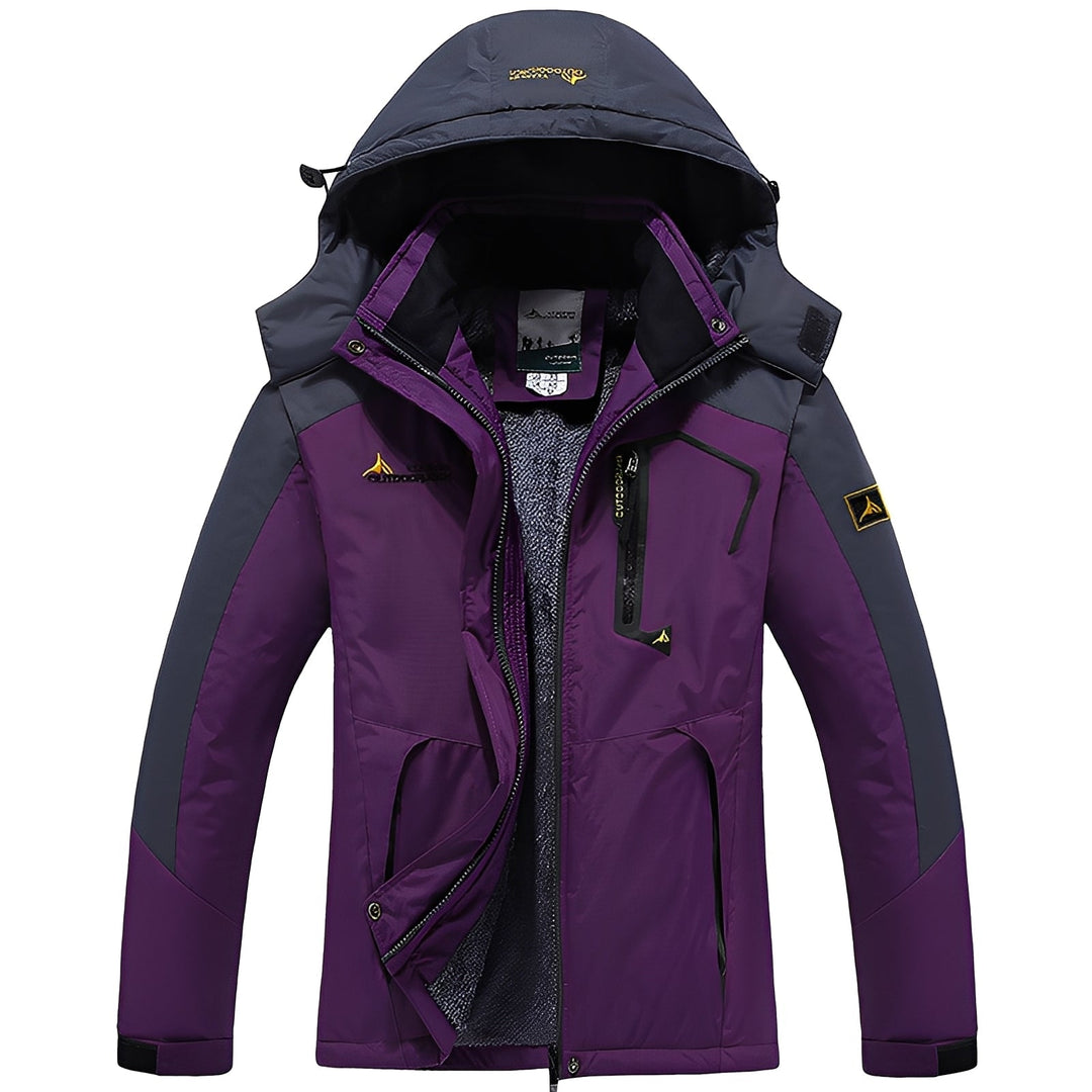Drune | Modische, warme Damenjacke für den Winter mit Fleece-Futter