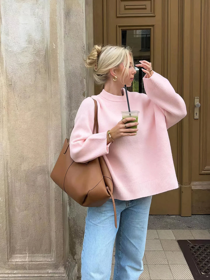 Drune | Oversized Strickpullover Weich und Lässig Perfekt Für Den Alltag