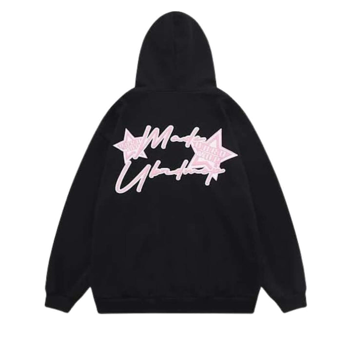 Drune | Oversized Damen Hoodie Mit Print | Bequemer Streetwear Pullover