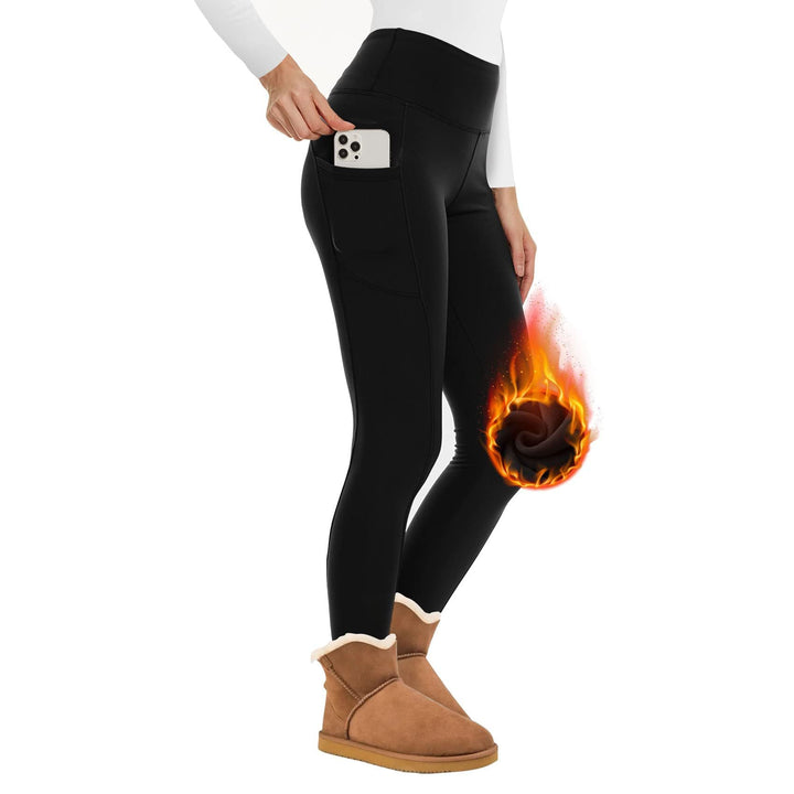 Drune | Wunderschöne Enganliegende Fleece Wollleggings