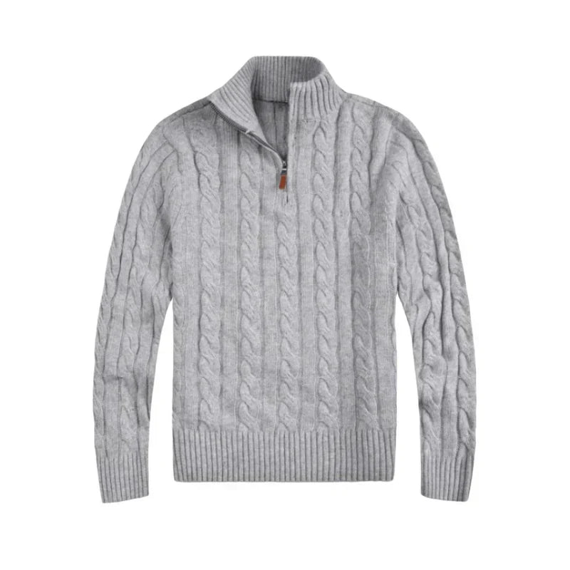 Drune | Trendy Strickjacke Mit Reißverschluss