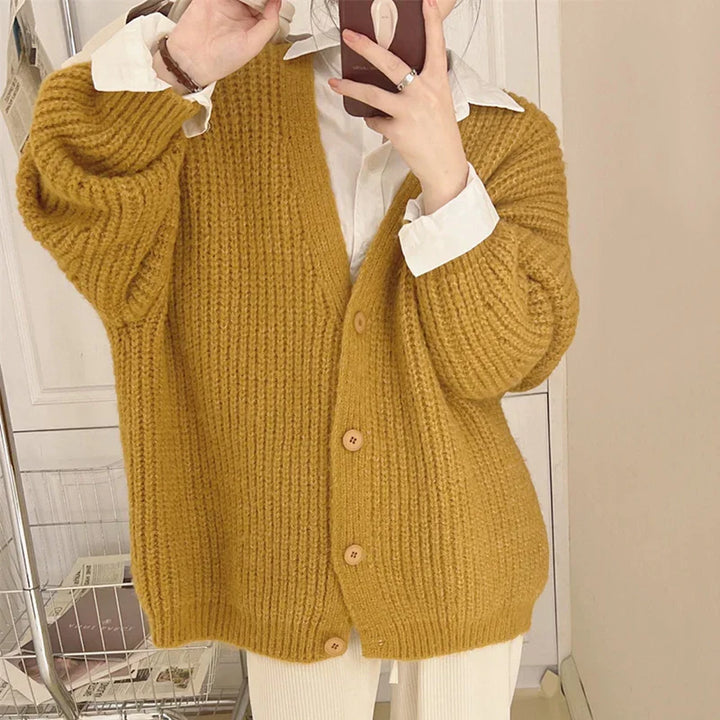 Damen Strickjacke in Übergröße