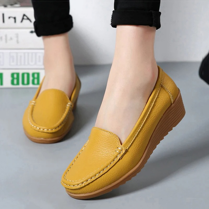 Drune – Damen-Slipper im Mokassin-Slip-on-Stil