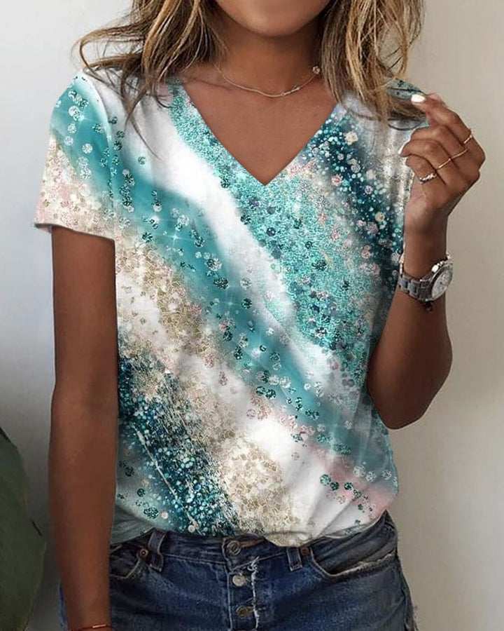 Drune | Bluse Mit Farbverlaufsdruck