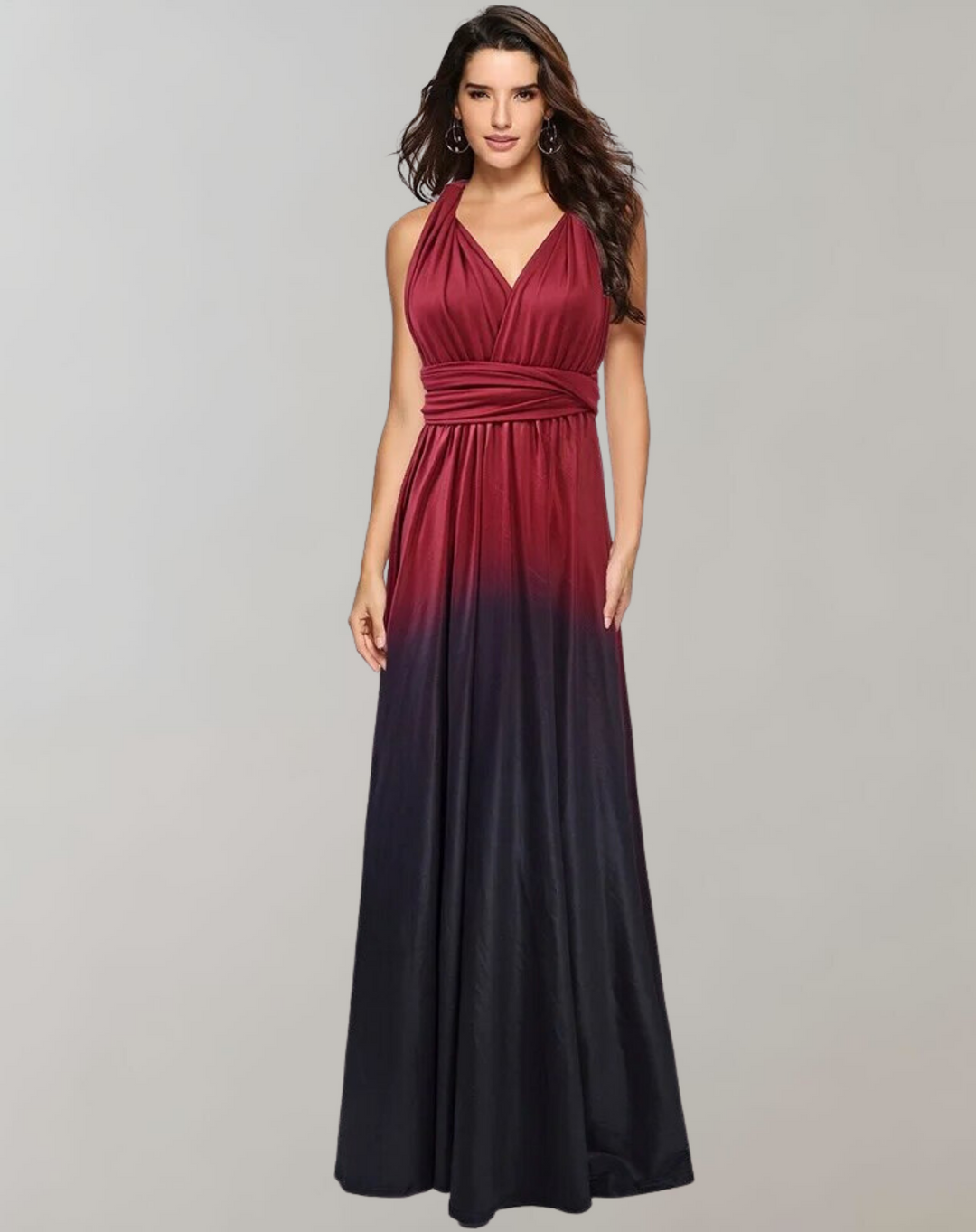 Drune - Verwandelbares Boho-Bandagekleid