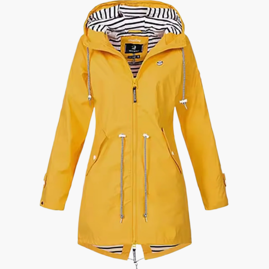 Drune | Regenjacke mit Kapuze - Wasserdichte Windjacke für Outdoor & Alltag