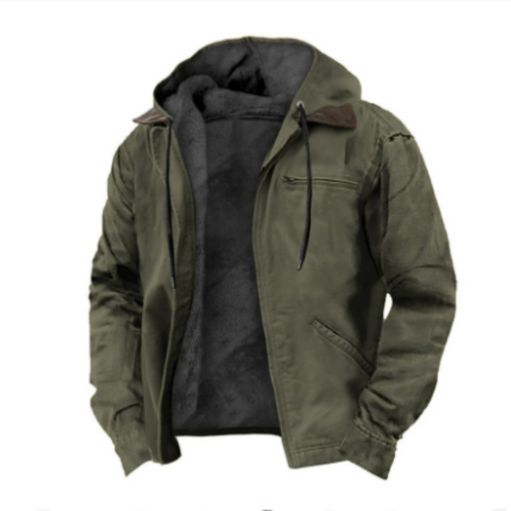 Drune | Herren Kapuzen Freizeitjacke - Mit Reißverschluss