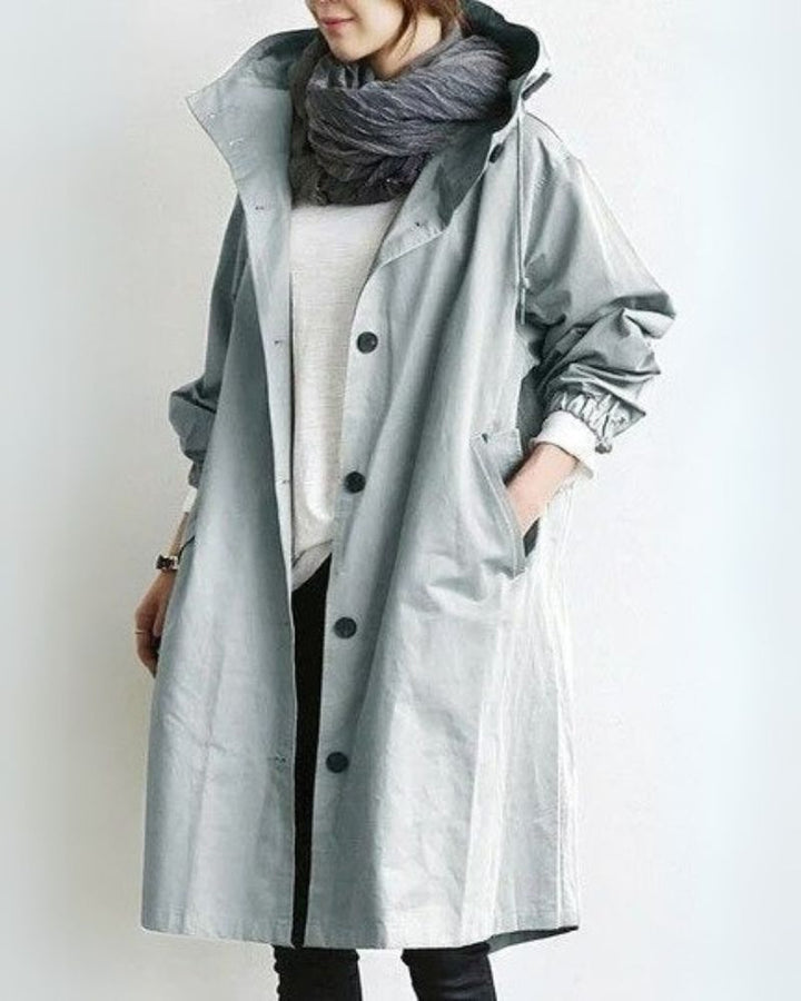 Drune | Eleganter und Wasserabweisender Trenchcoat