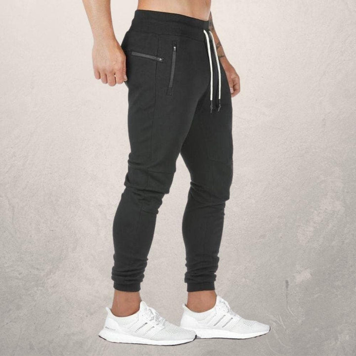 Drune | Jogger Schmaler Schnitt Verstellbarer Kordelzug Bequem Und Flexibel
