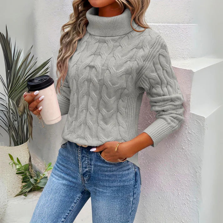 Drune | Der Pullover aus gedrehtem Strick für Damen