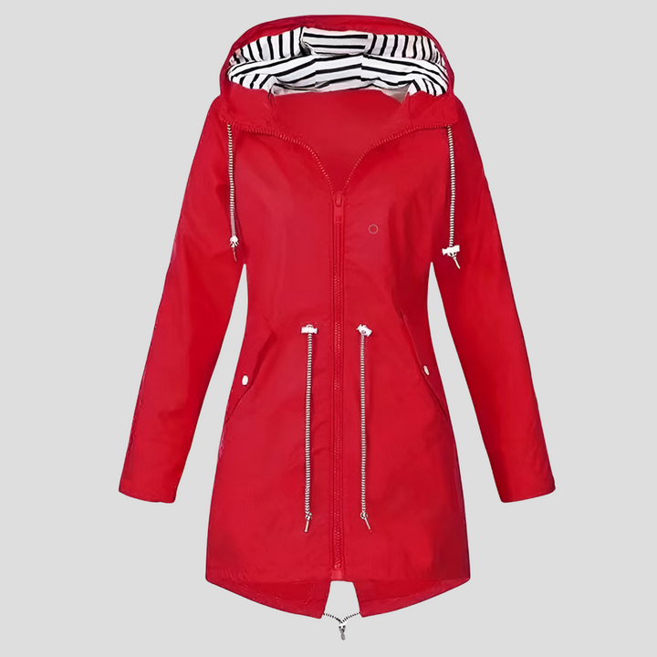 Drune | Wasserdichte Damenjacke mit Kapuze