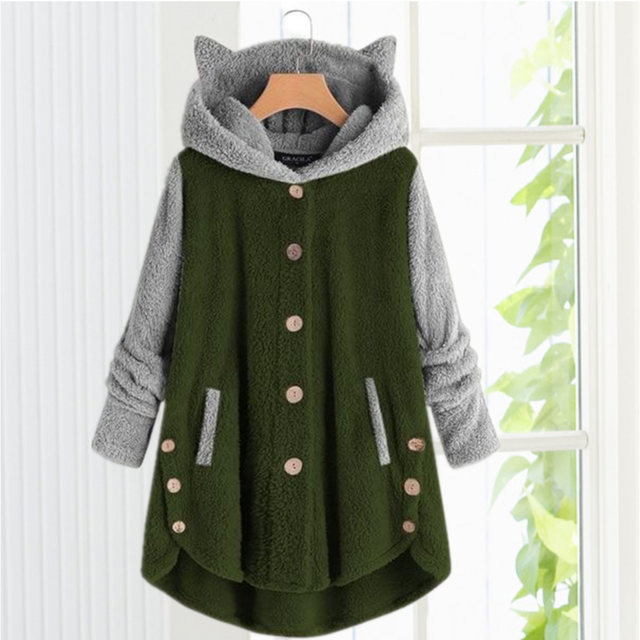 Drune | Strickjacke Mit Katzenohren