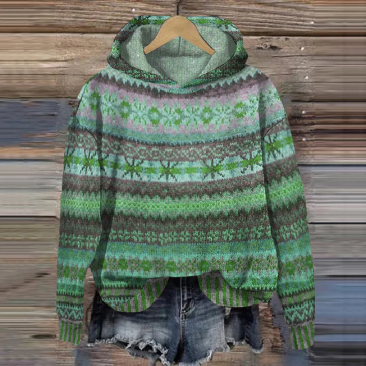 Drune | Norweger Pullover - Hoodie - Gefüttert