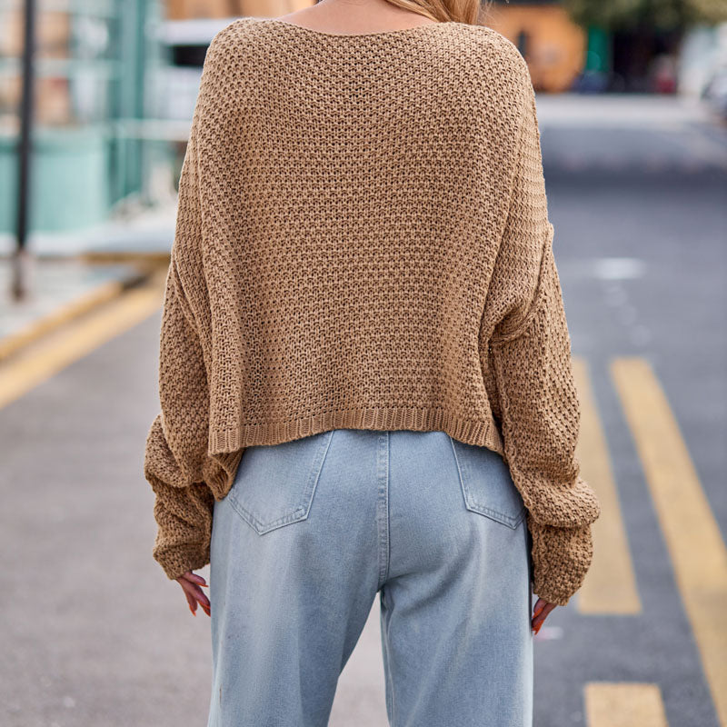 Drune | Pullover Aus Gedrehtem Strick mit Bequemer Passform