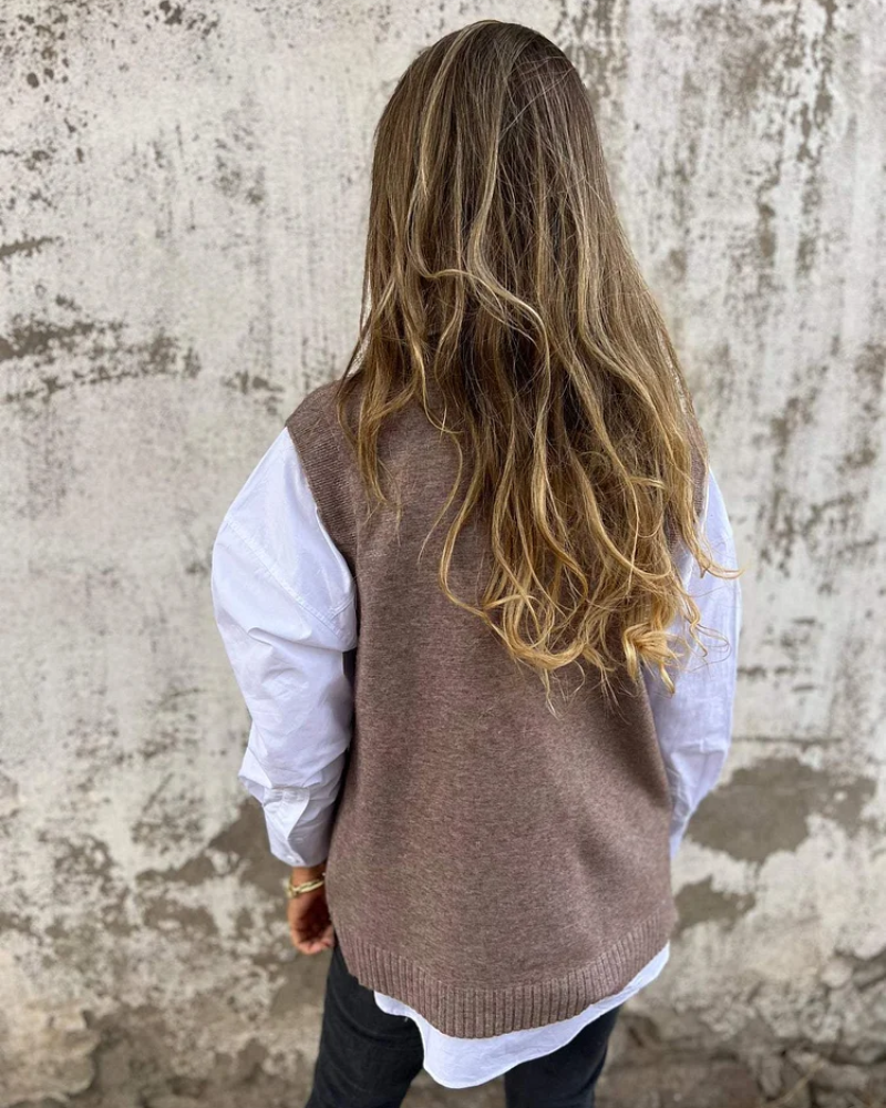 Drune | Elegant Gestrickte Weste