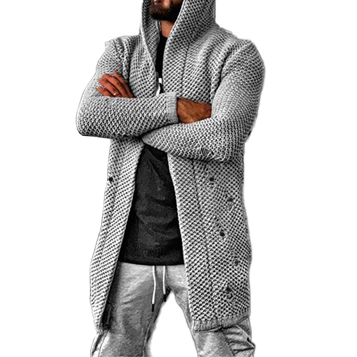 Drune | Strickjacke mit Kapuze für Männer