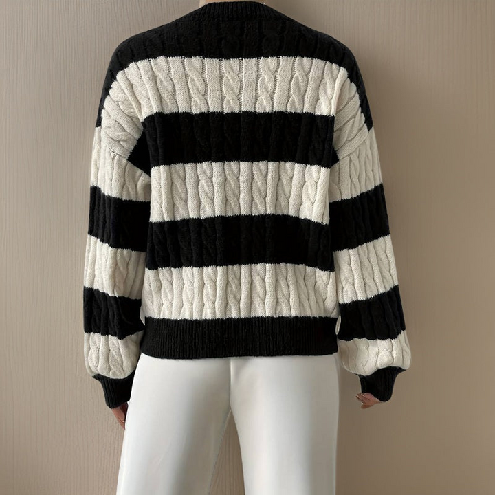 Drune | Pullover mit langen Ärmeln für Frauen Warm