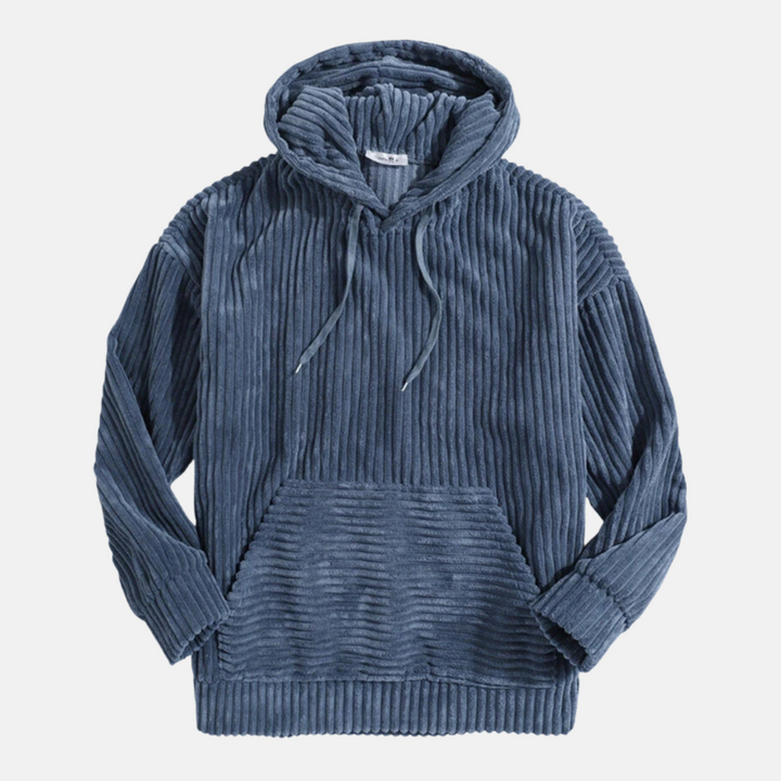 Drune | Klassiker Hoodie aus Cordmaterial für Männer