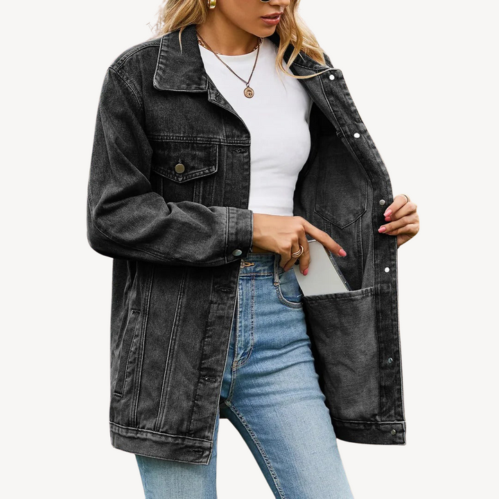 Drune | Denim Hemdjacke für Frauen