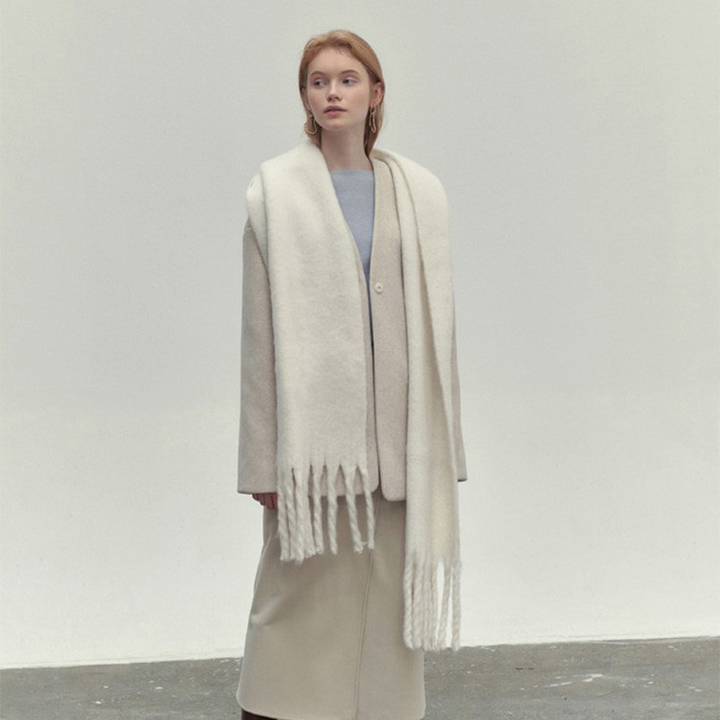 Drune | Schal - luxuriöser weicher Damen Winterwrap