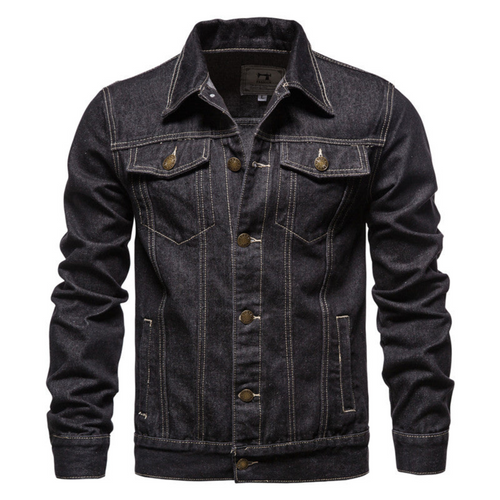 Drune | Jeansjacke für Herren im lässigen Look