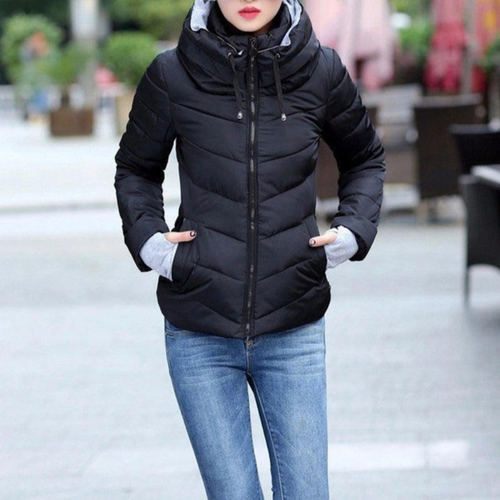 Drune | Steppjacke mit Kapuze - Daunen