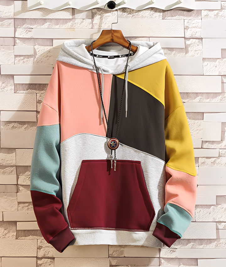 Drune | Farbiger, Lockere Hoodie für Männer