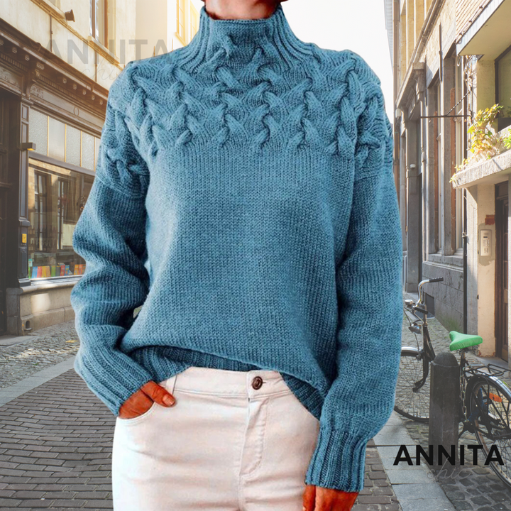 Drune | Baumwoll Rollkragenpullover Für Damen - Perfekt für lässige Tage