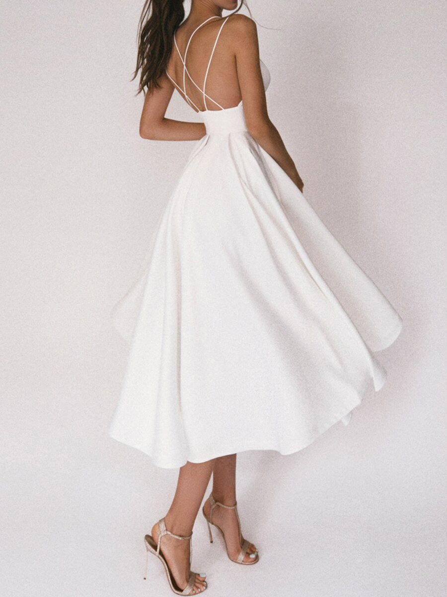 Drune Grace | Das elegante Trägerkleid mit V-Ausschnitt