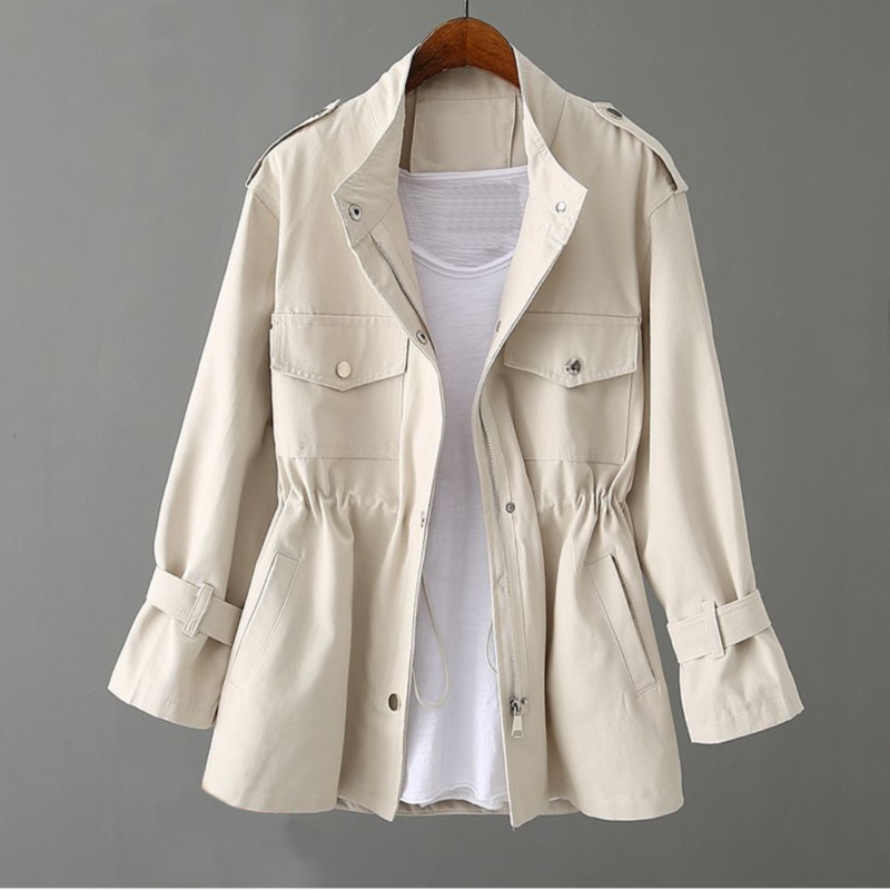 Drune | Langarm-Trenchcoat für Frauen