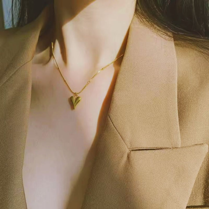 Drune | Elegante Herzanhänger Halsketten