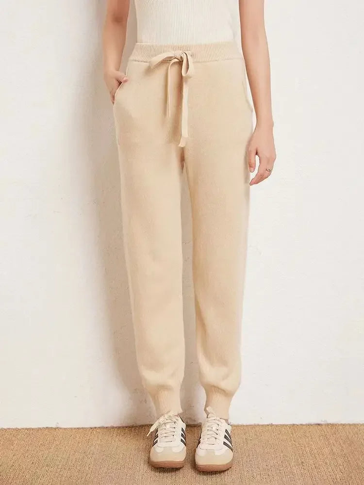 Drune | Kaschmir Strick Jogger