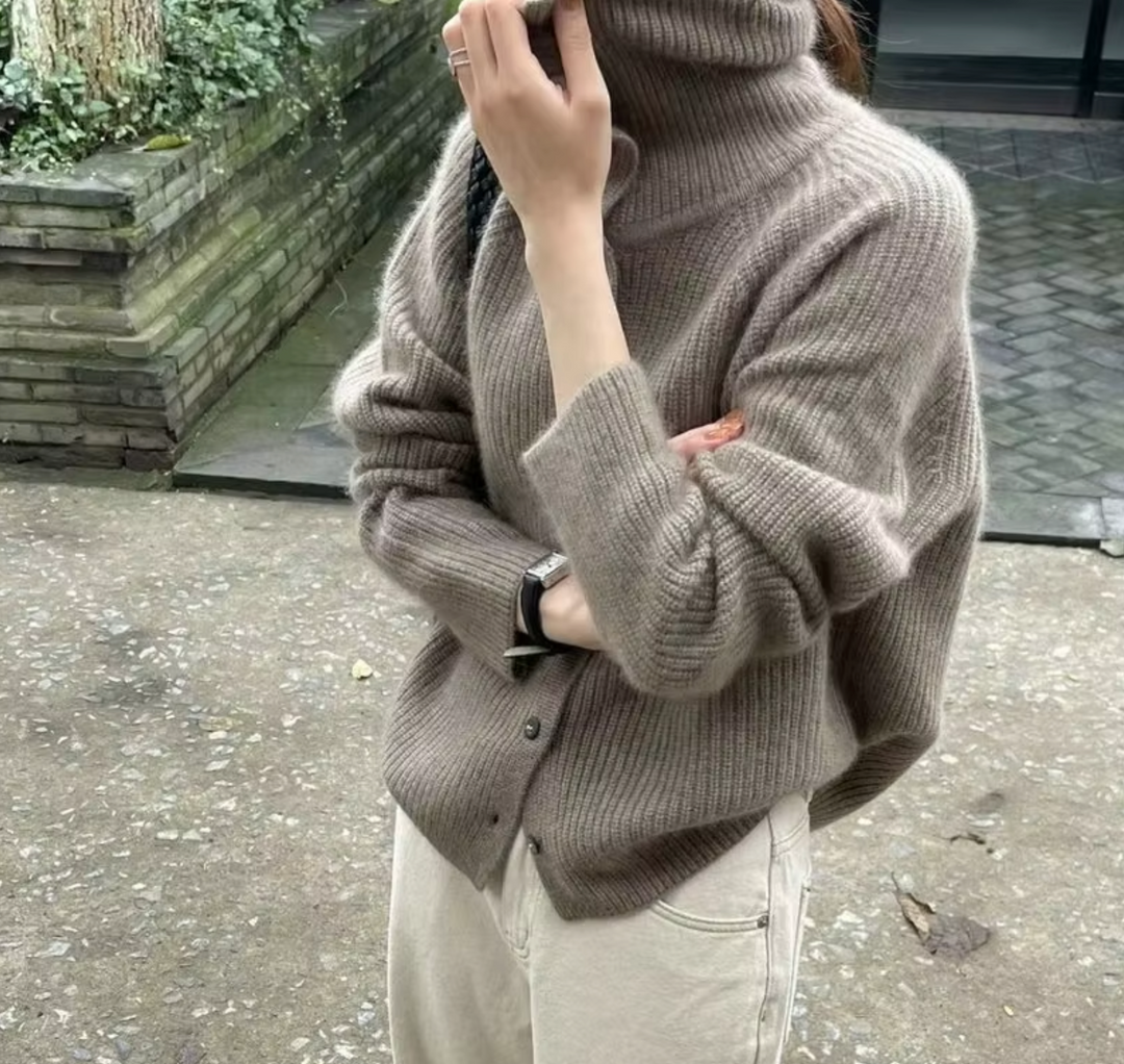Drune | Rollkragenpullover aus Wolle und Kaschmir