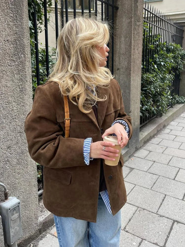 Drune | Klassische Blazerjacke mit Knöpfen