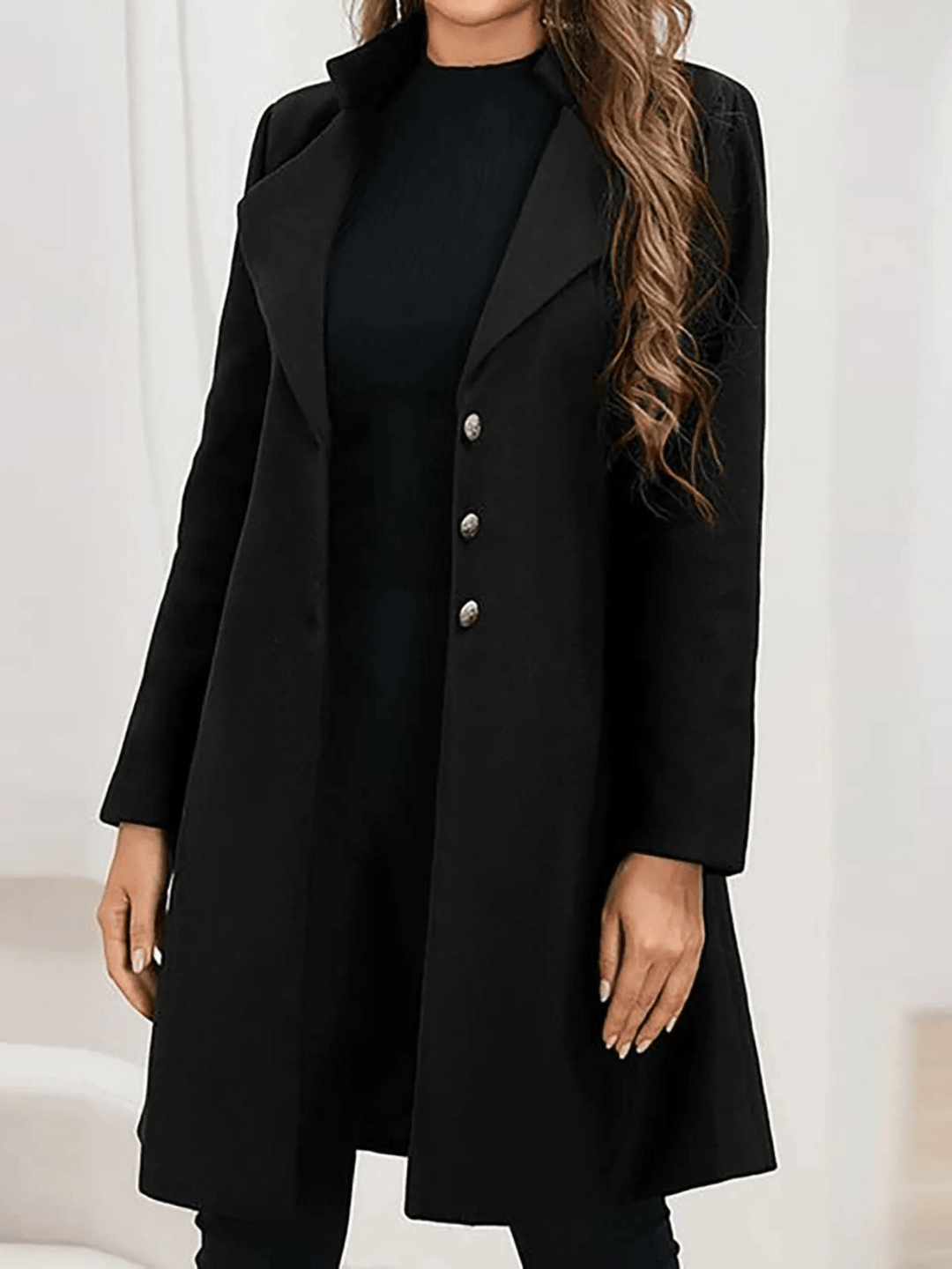 Drune | geschlossene Blazerjacke - Sleek & Polished - Wollmischung - Büro- zu Abendkleidung