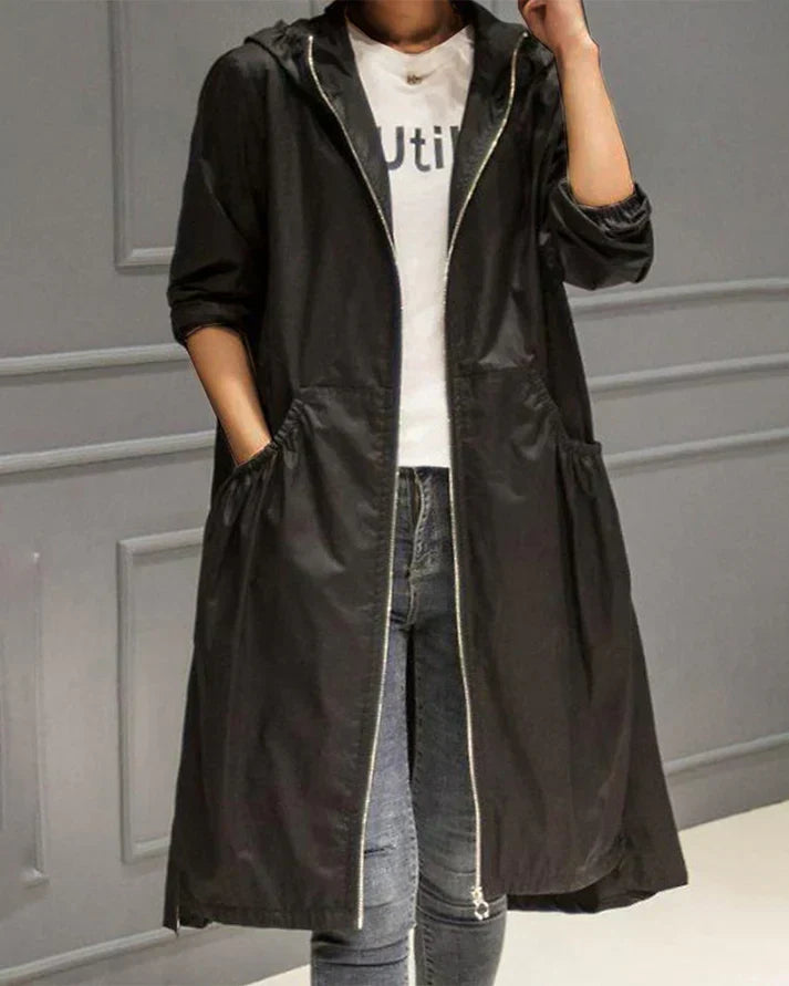 Drune | Bequeme Lange Jacke Für Damen